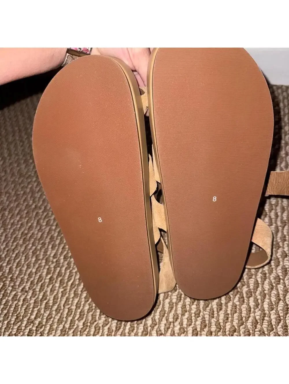 Jeffrey Campbell Getaway Footbed Suede Sandals